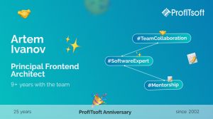 ProfITsoft 25 Years: Artem Ivanov, Expertise That Grows the Tea